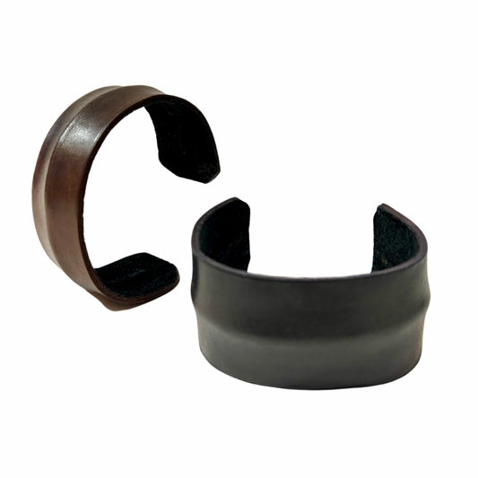 Leather Wired Cuff Bracelet