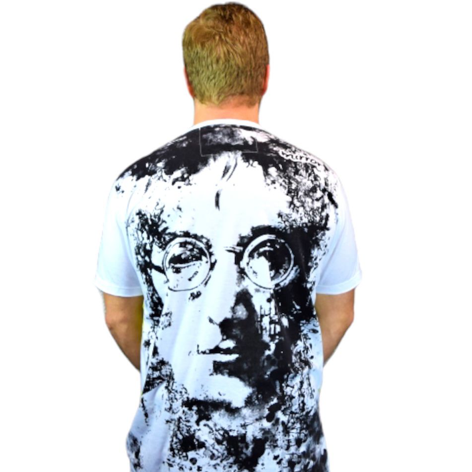 Lennon Paint Splatter Men's T-shirt by Mirror Brand