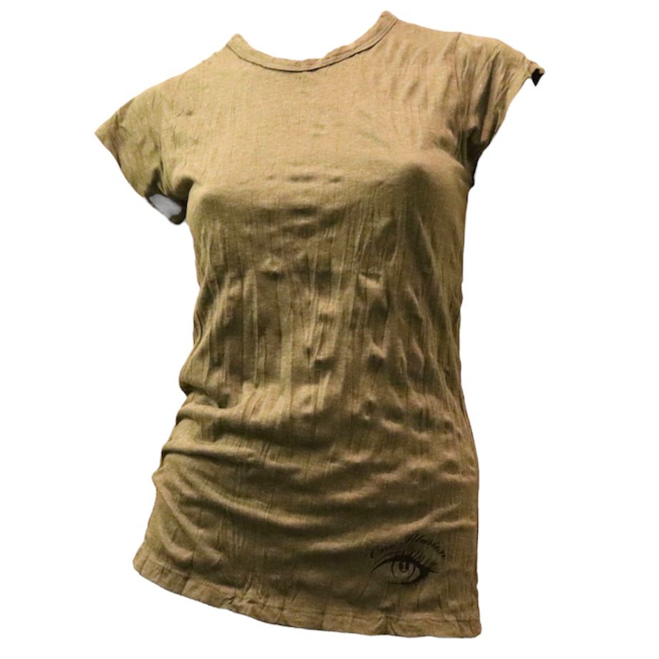 Ladies Crew Cap Sleeve Shirt Original One Illusion