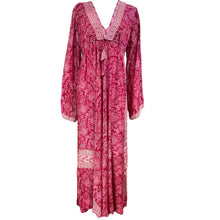 Load image into Gallery viewer, Scarlet Silk Maxi Dress
