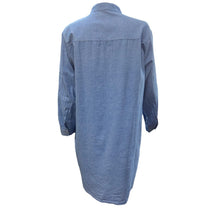 Load image into Gallery viewer, Chambray All Day Shirt Dress
