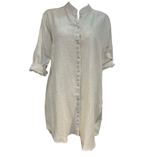 Lennox Linen Shirt Dress