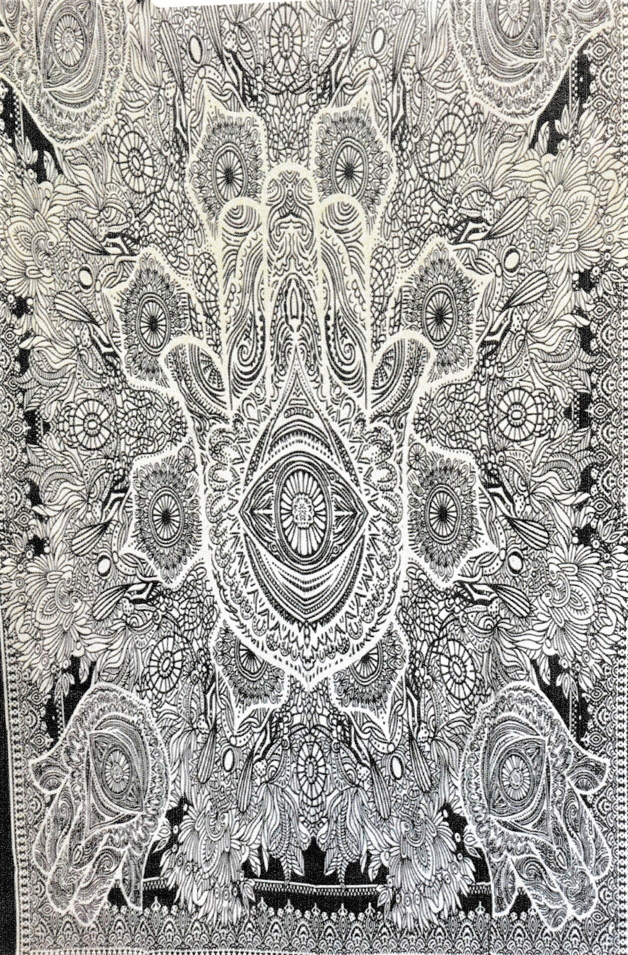Hamsa Hypnotic Tapestry