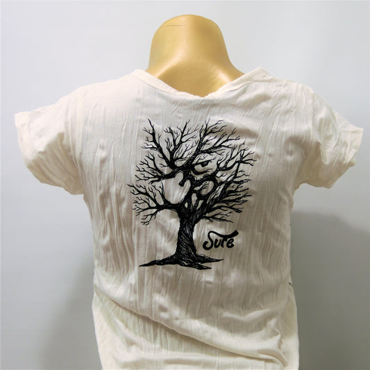 Om Tree Lady's T-Shirt By Sure