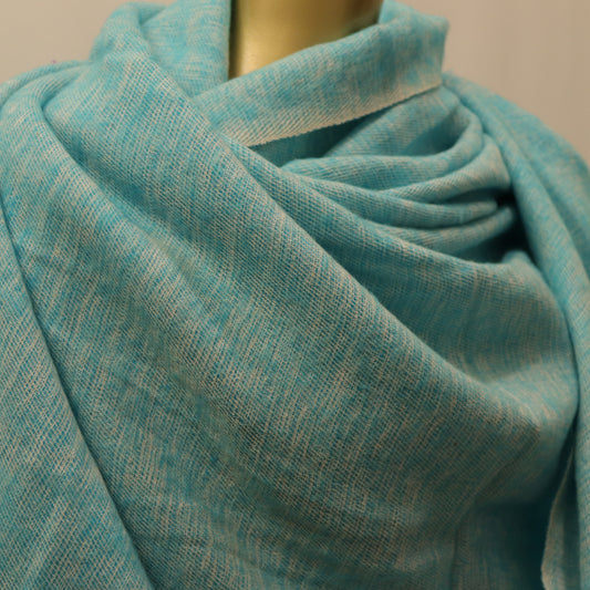 Himalayan Blanket Shawl - Blue Crush