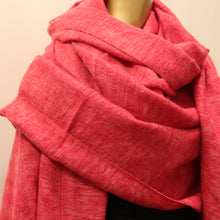 Load image into Gallery viewer, Himalayan Blanket Shawl - Cherry
