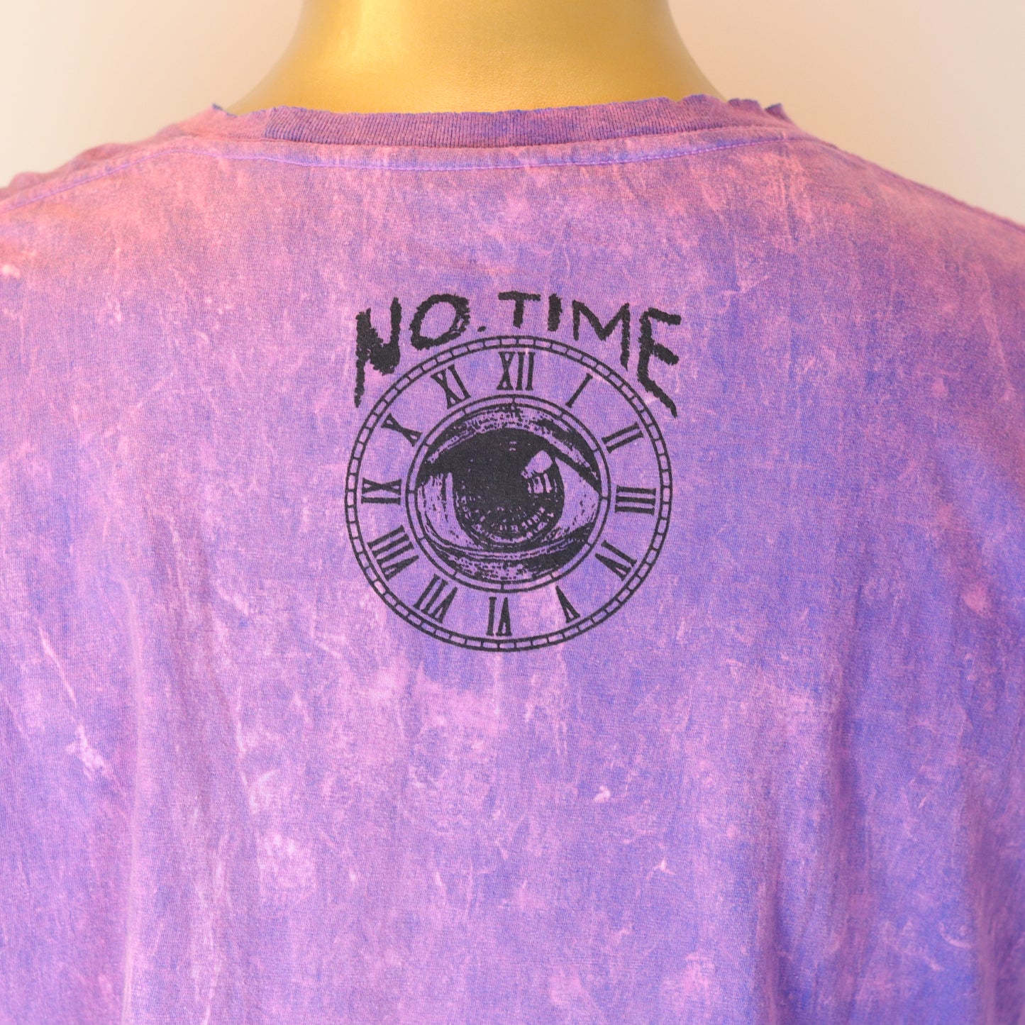 The 4 Beatles Orchid Stonewash Men's T-shirt By No Time