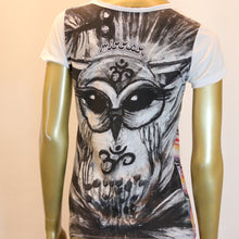 Load image into Gallery viewer, Om Owl Ladies T-shirt by Mirror
