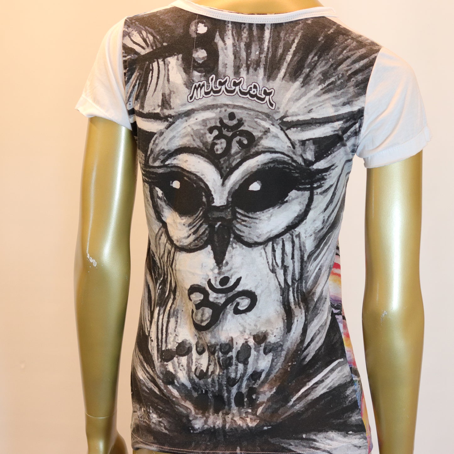 Om Owl Ladies T-shirt by Mirror