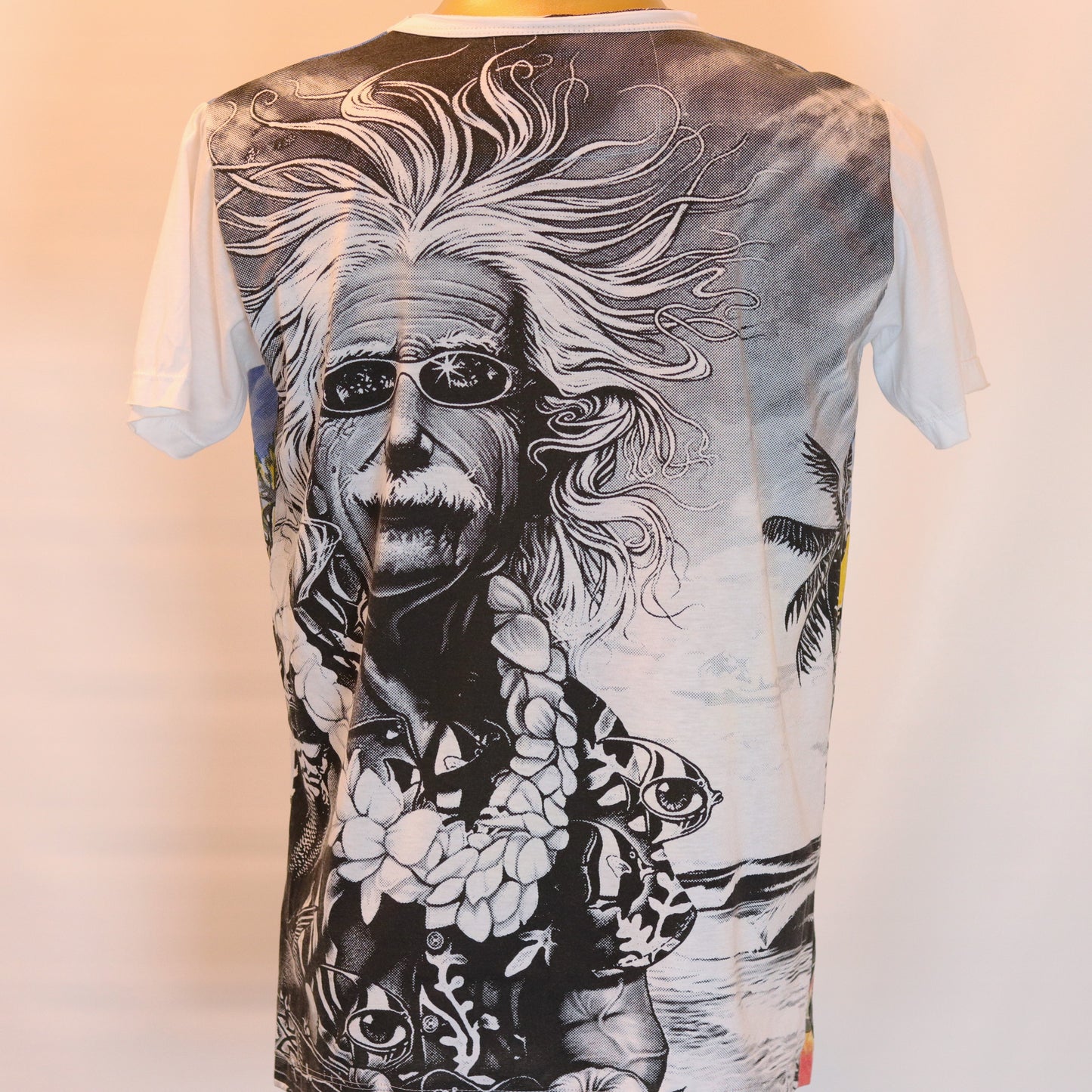 Einstein's Vacation Men's T-shirt By Mirror Brand