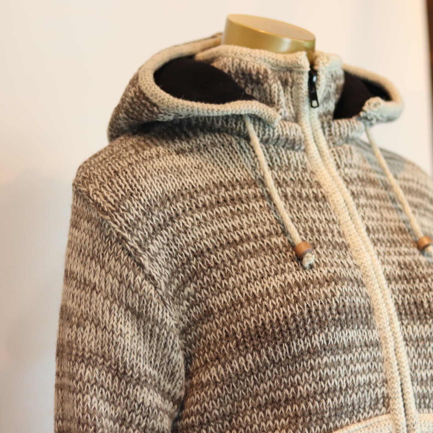 Everest Natural Prairies 100% Wool Jacket with Fleece Lining