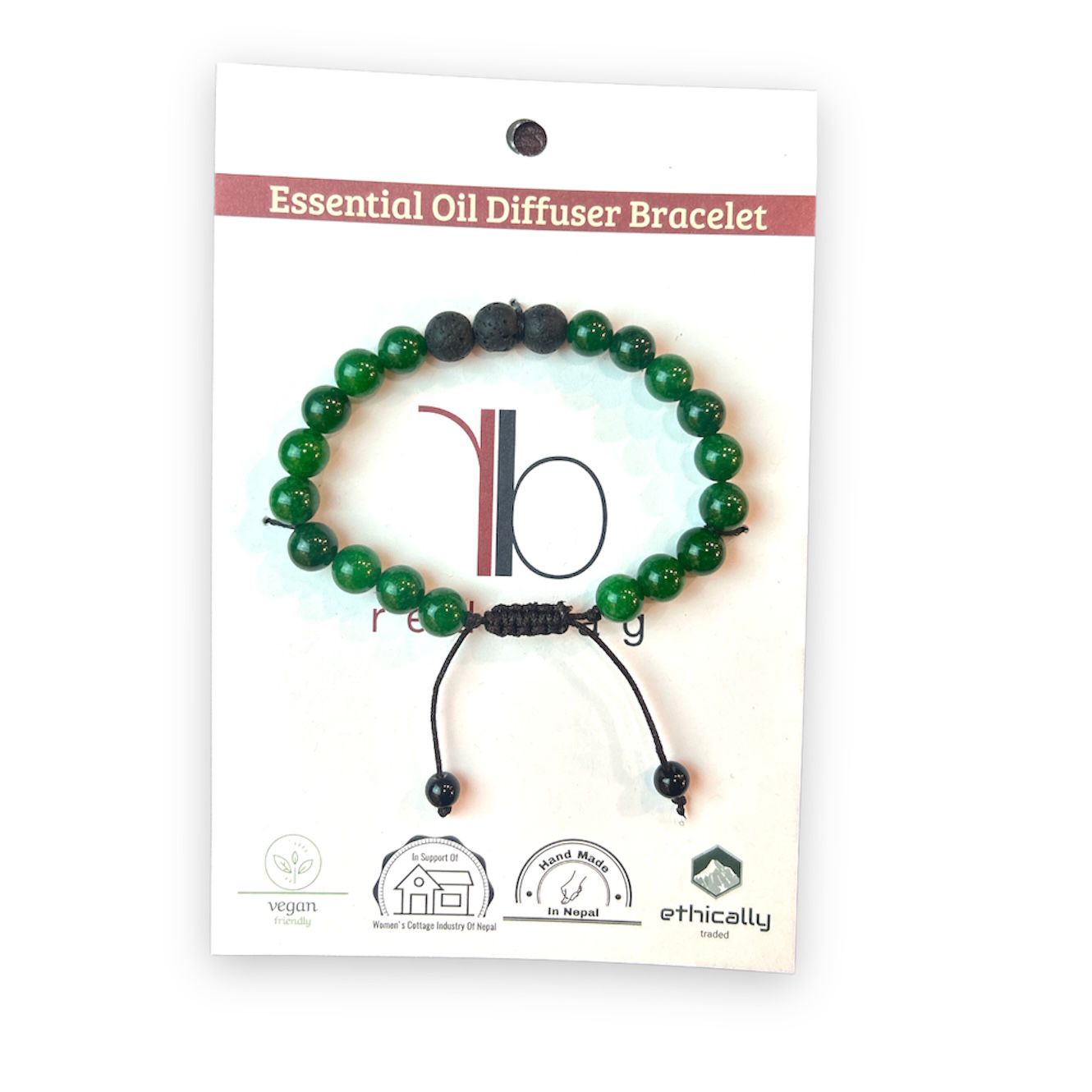 Lavastone Essential Oil Diffuser Bracelet