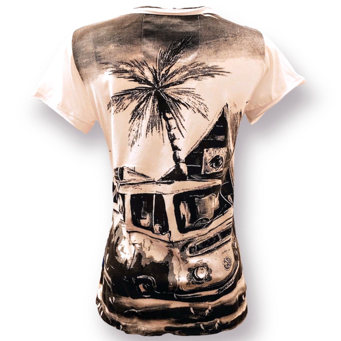 Beach Life Ladies T-Shirt By Mirror