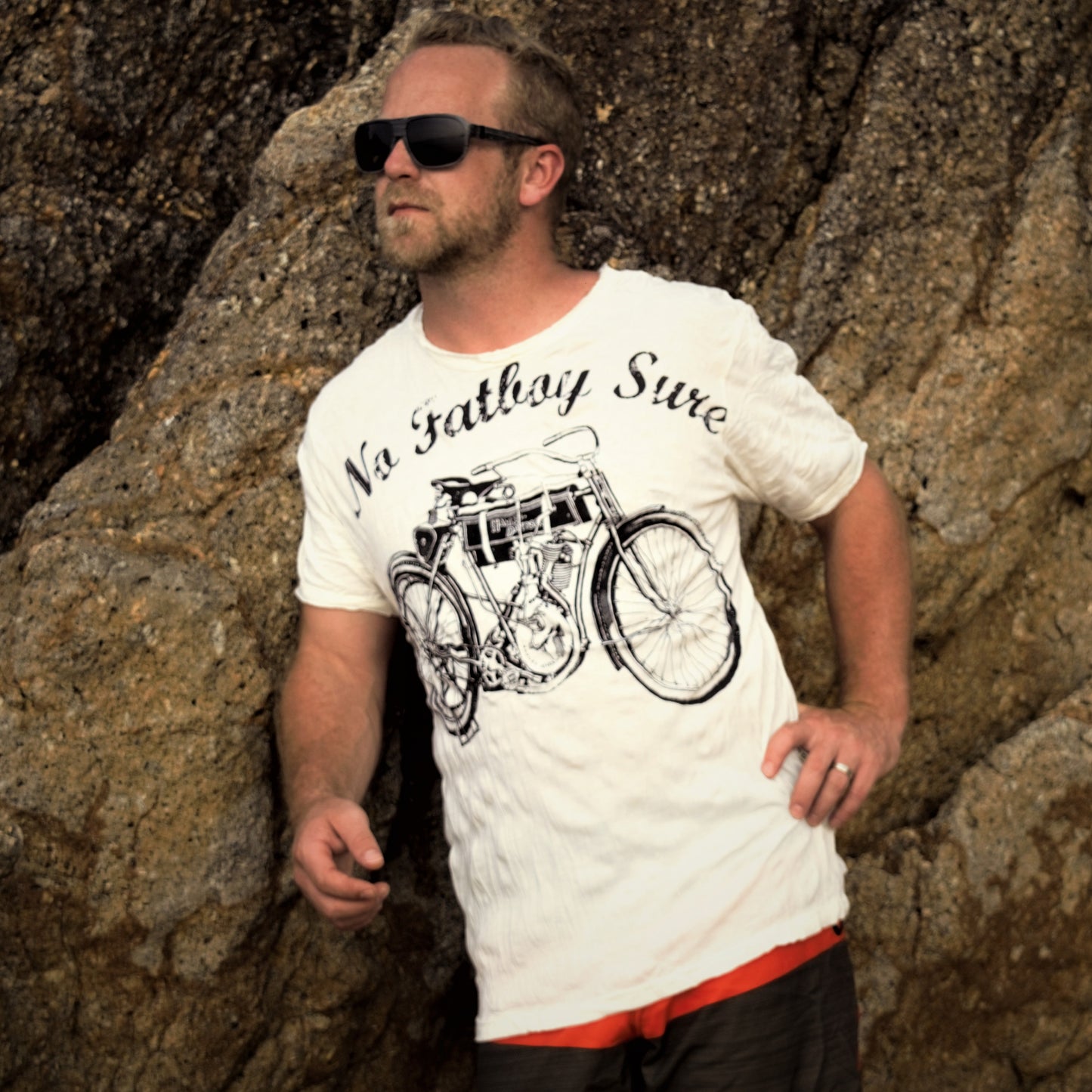 No Fatboy Sure Motorcycle Shirt By Sure