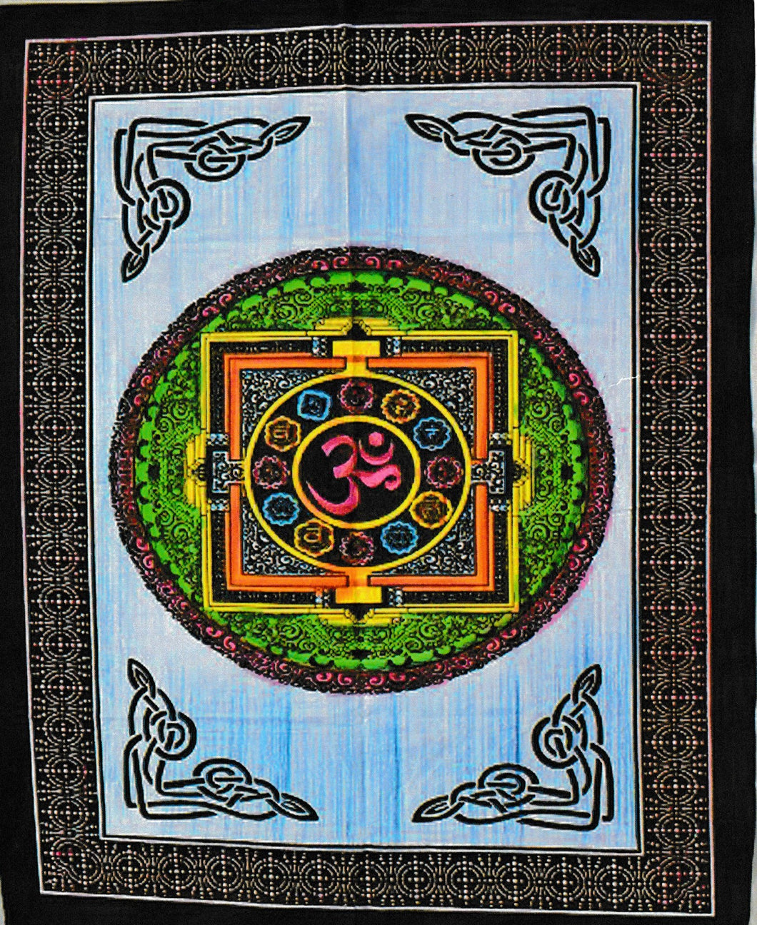 Om Chakras Tapestry